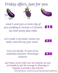 A fabulous last day of june offer only available friday to pay of