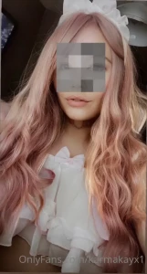 Trying out my new pink wig karmakayx