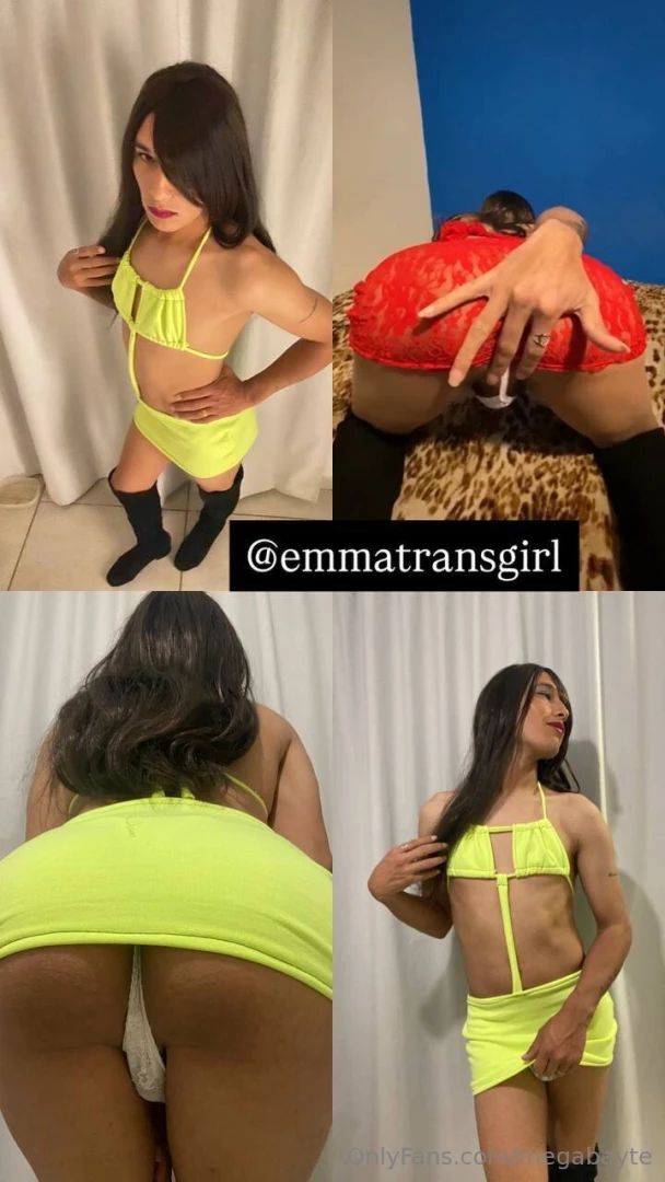 Hello my love my name is emmatransgirl i am a hot trans girl 24 7 i ll part 1 