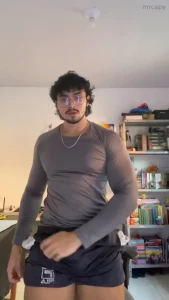Training always makes me hard