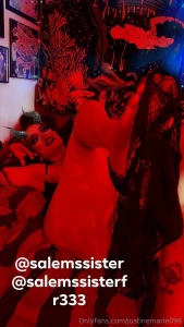 Big booty goth witch freeloaders salemssisterfr333 paid salemssister