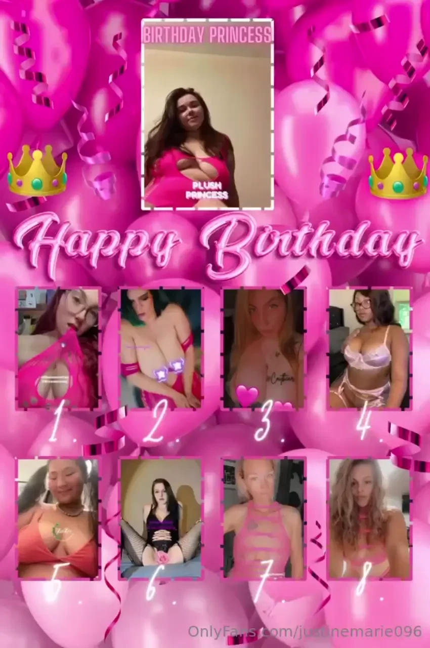 Birthday slut plush_princess_free plush_princess_vip she s a hottie 