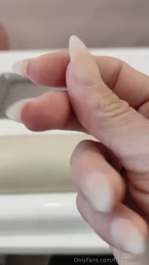 The manicure is just amazing