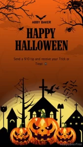 Halloween special do you prefer trick or treat leave a 10 tip and