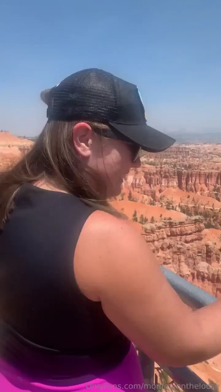 My booty out hiking natty parks thick milf in the wild part 1 