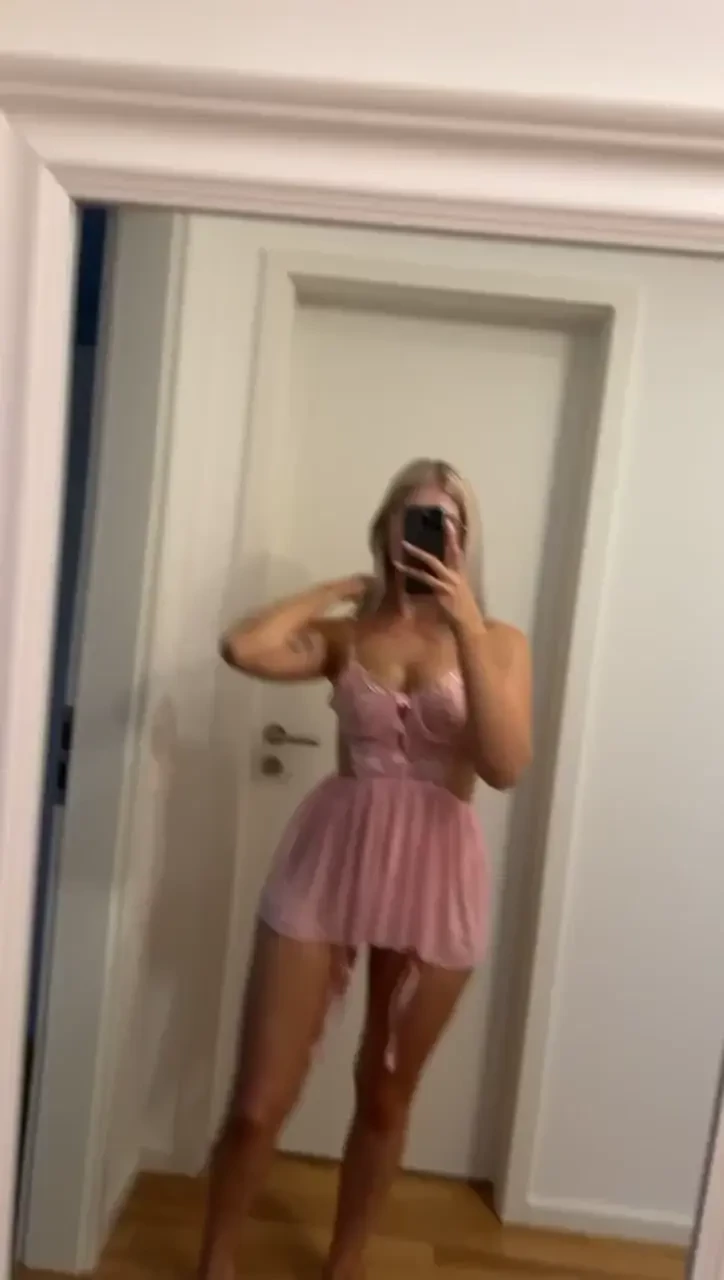 Wearing this tonight but we should make that even hotter with actions 