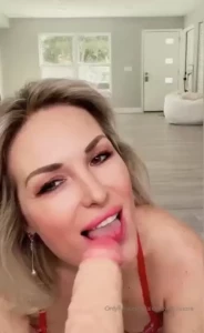 Should i worship your cock like this teasing the soft head and gently