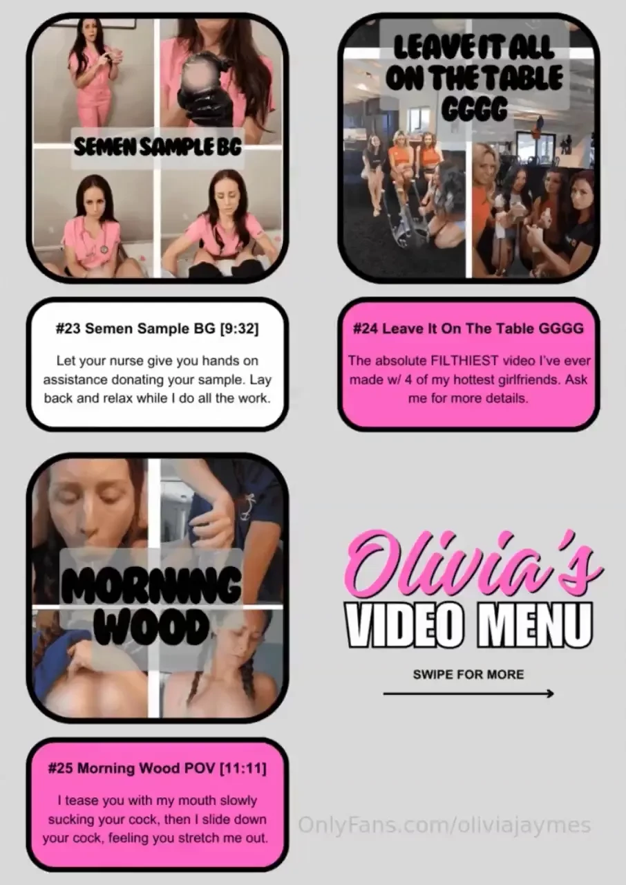 Xxx videos menu have you seen all of me dm the you want sent straight part 7 