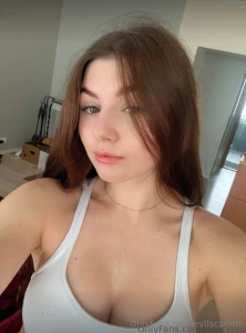 This sweet girl sultrylina will warm you up and wake up your tender part 169