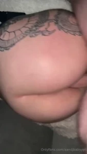 Daddy raw fucked my tight pussy