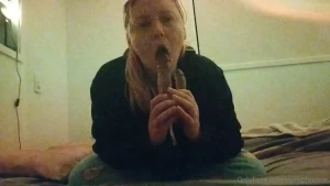 Tonight s fun time wish it were a real cock