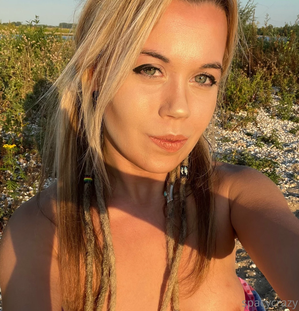 Walking around naked on the beach want to see more 