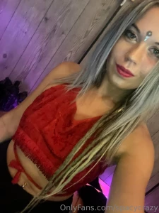 Want to see what i m hiding with this cute red top check out my next part 1