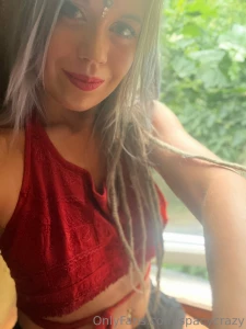 Want to see what i m hiding with this cute red top check out my next