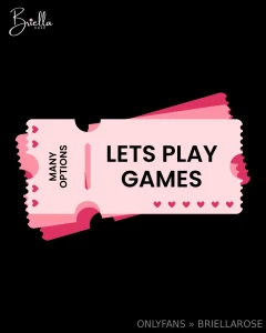 Are you ready to play with me you might not win but you ll love losing