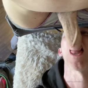 Sucking huge dick mmmmm