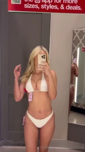 Getting naughty in the dressing room