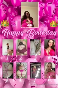 Birthday slut plush_princess_free plush_princess_vip horny slut part 6