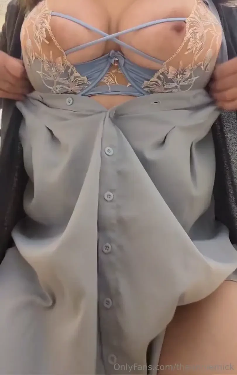 First dare of 2025 from tim take your bra off for the rest of the day 