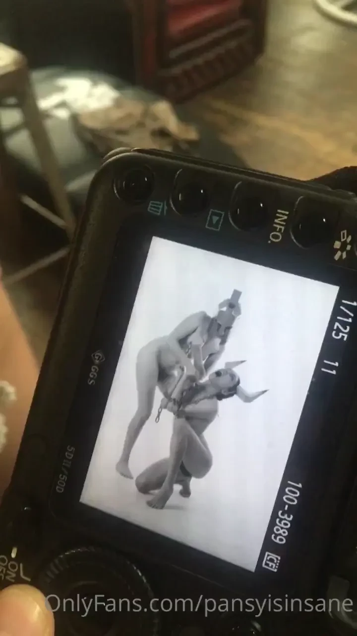 Rebeccatun and me reliving mythological scenes 