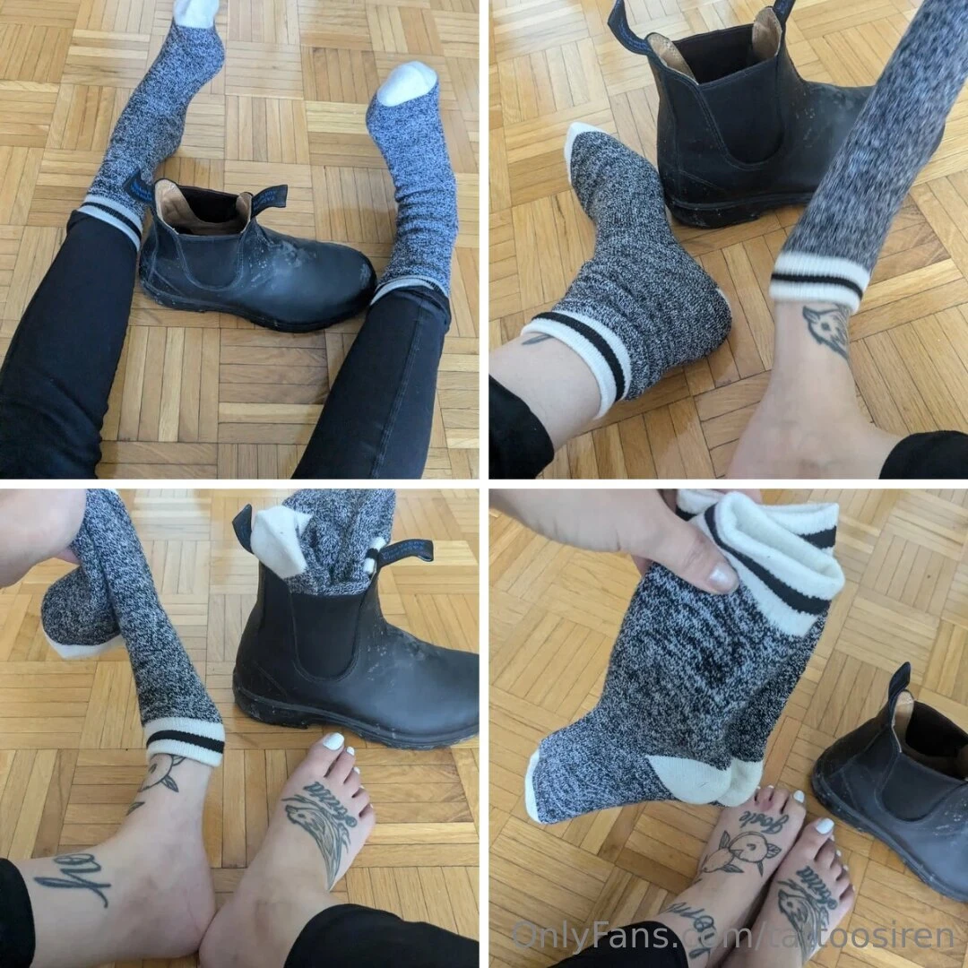 How do you think my feet smell after this winter sock removal 