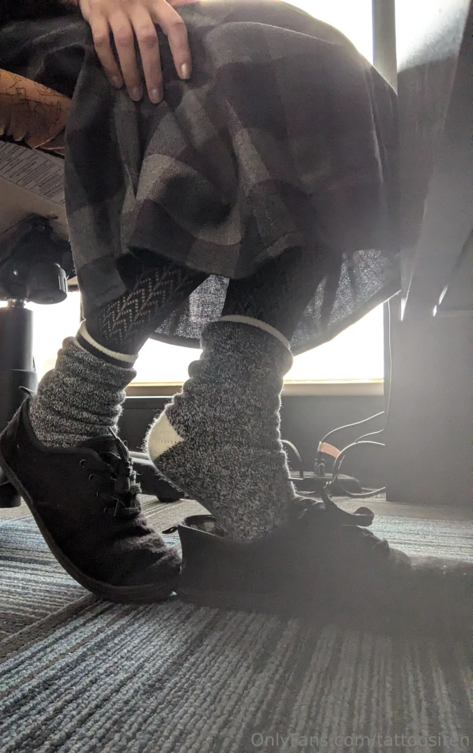 Did i catch you peeking under my desk 