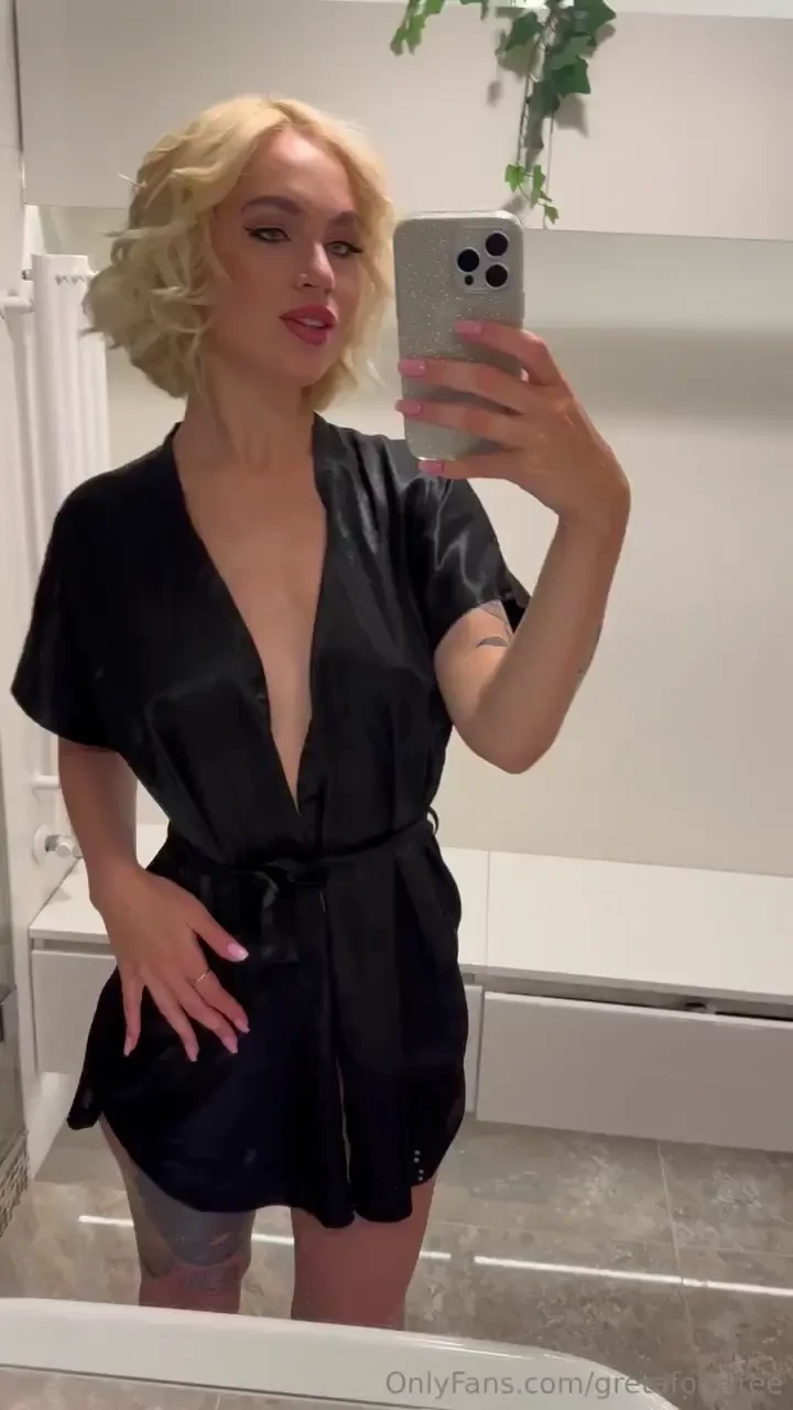 This robe is so lovely but it would be better on the floor 