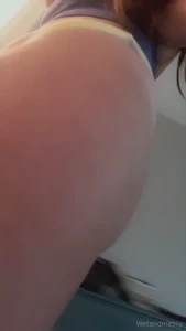 I took a shower but before i did- i took a little something for you
