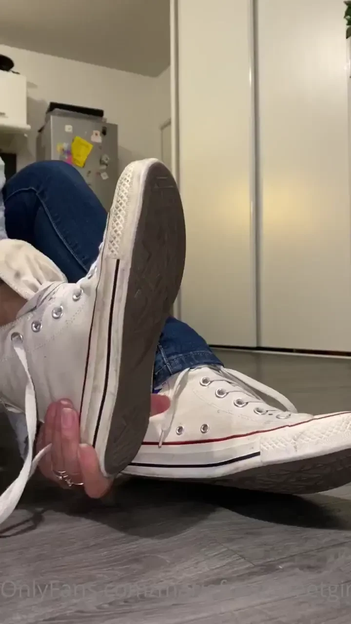 As it takes for everyone here is a little video of my smelly feet and 