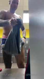 Forgot my jock at home but still whipped it out for you get on your