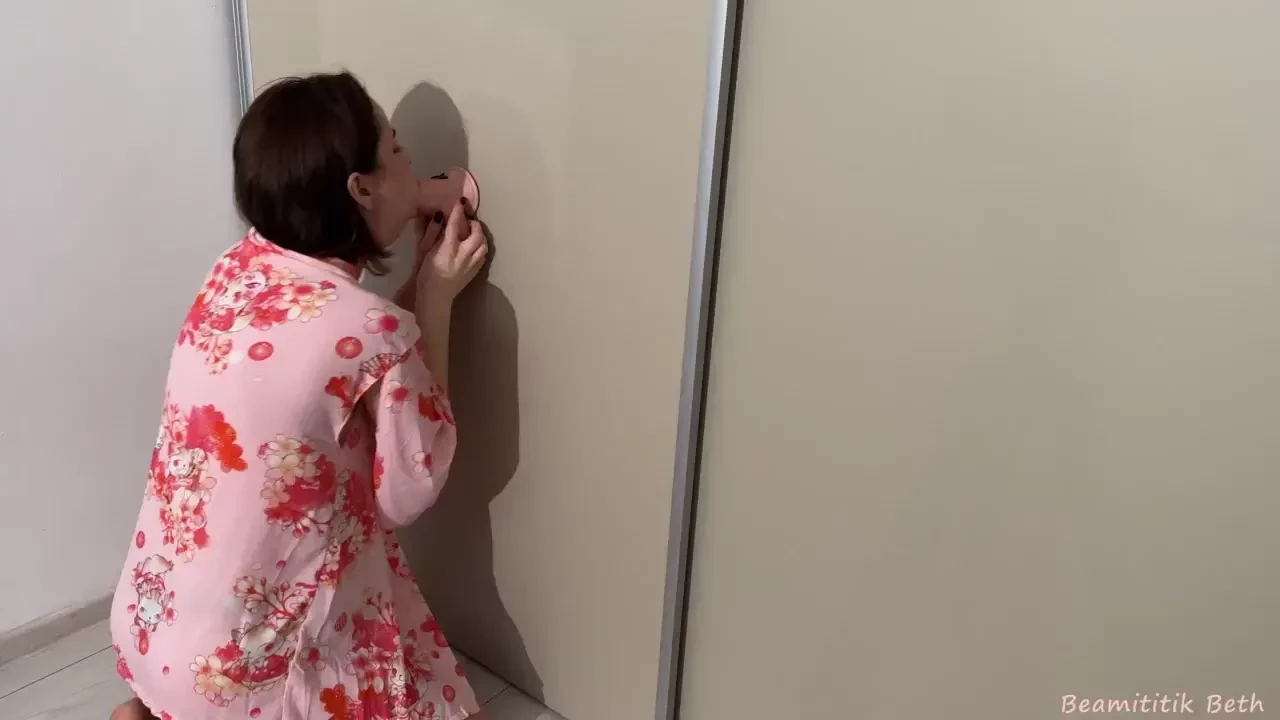 Fucking my own throat deep is my new passion deepthroat traning 