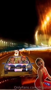 Backseat boobies part 1