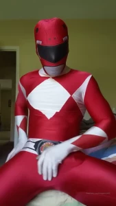 Super heros need cock and ass too red ranger with the giant red rocket