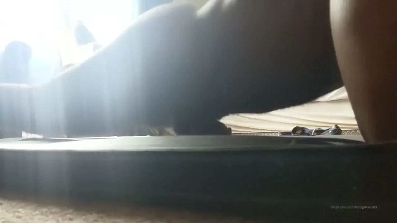 Sexy planks with a cock silhouette watch as it grows 