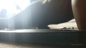 Sexy planks with a cock silhouette watch as it grows