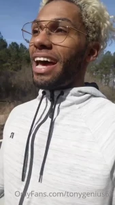 It s a beautiful 60 day here in atlanta no one minds if i pull my cock