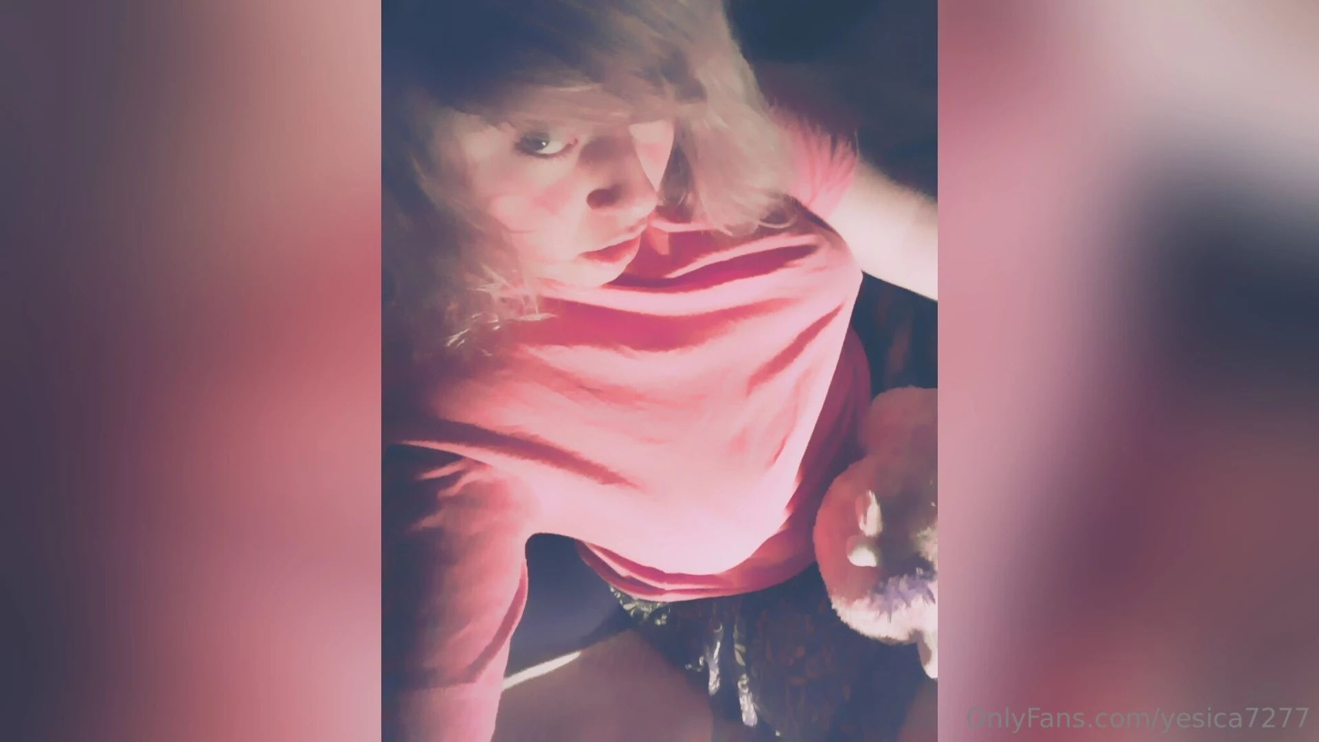 A dormir solita con mi osito 