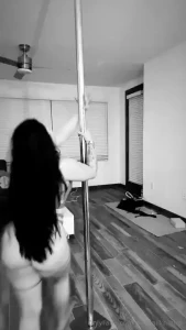 Pole live at midnight