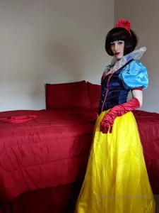 Drop a little tip and you can see what s underneath the dress