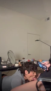 Wfh blowjobs are the best kind of jobs we love a good cocksuckerrrrr u part 1