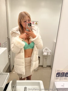 Department store trip and women s bathroom sneaky pics of my underwear part 10