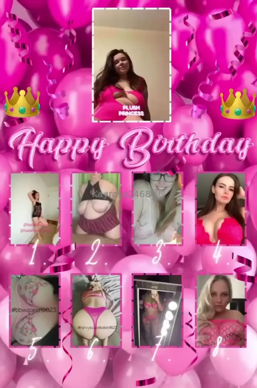 Birthday slut plush_princess_free plush_princess_vip horny slut part 11 
