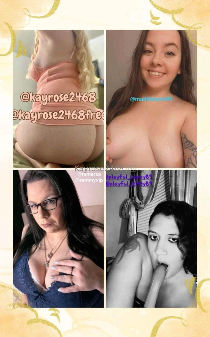 Kayrose2468 kayrose2468free 4 sale maddielynn98 paid maddielynn95 free 