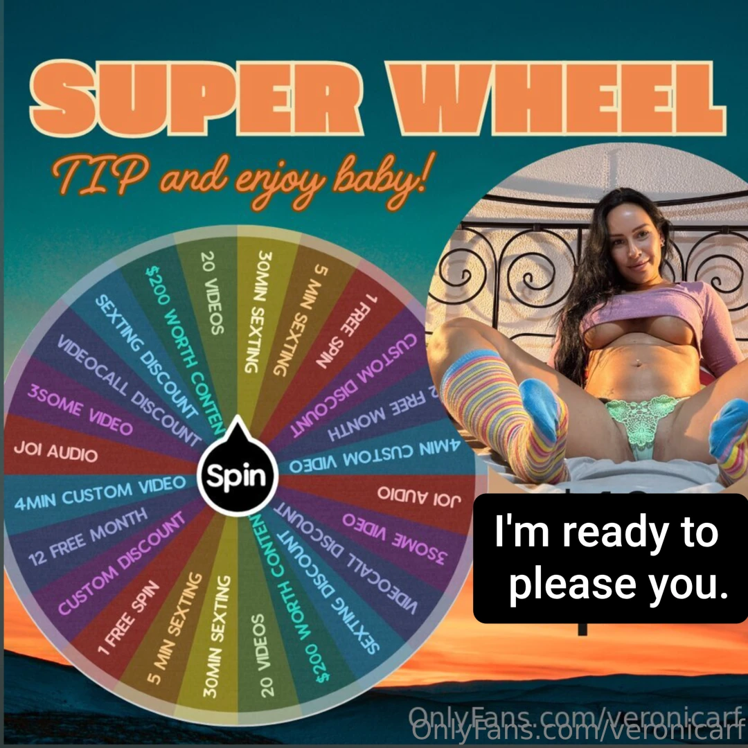 Welcome to my wheel 1 spin - 8 2 spin - 15 3 spin - 20 4 spin - 35 try 