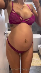 Best bit about being pregnant feeling my boobs get bigger