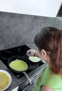 Trying out a new recipe today it smells so good already what s a dish