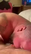 Sucking on a sexy daddy bears fat cock he s so fucking hot 