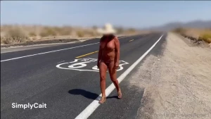 The nude walk home - losing the bet and having to go totally nude at