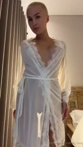 Is there anything sexier than a sheer see-through robe