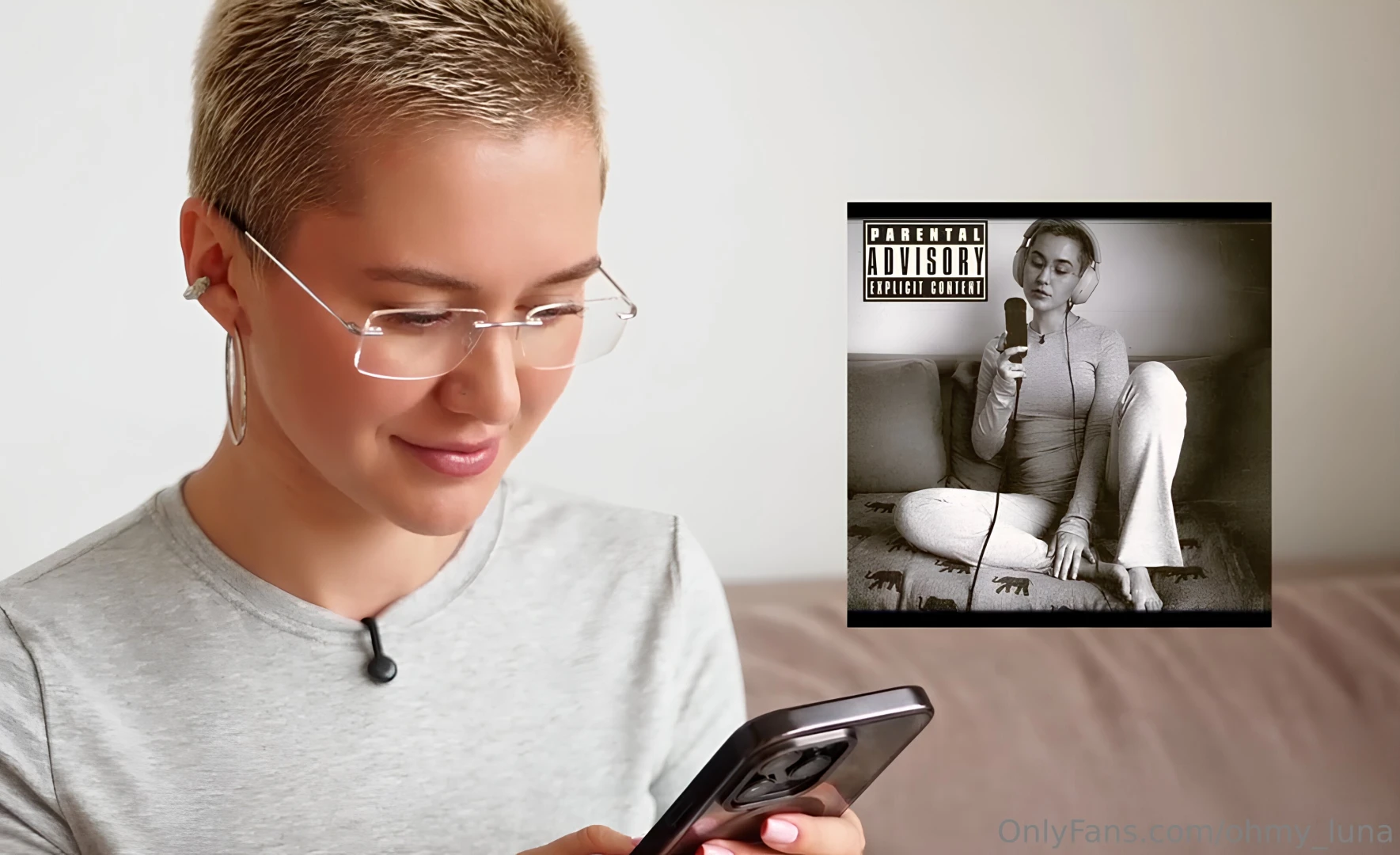 Album cover at home easy one shot and you re already in the studio 